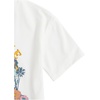 image:imageRoseSeek Girls Graphic Print Tee Shirt Round Neck Short Sleeve T Shirts Summer Cute Trendy TopsWhite Flower