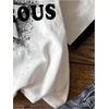 image:imageRoseSeek Girls Graphic Print Tee Shirt Round Neck Short Sleeve T Shirts Summer Cute Trendy TopsWhite Letter