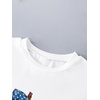 image:imageRoseSeek Girls Graphic Print Tee Shirt Round Neck Short Sleeve T Shirts Summer Cute Trendy TopsWhite With Cherry