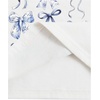 image:imageRoseSeek Girls Graphic Print Tee Shirt Round Neck Short Sleeve T Shirts Summer Cute Trendy TopsWhite and Blue Bow