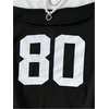 image:imageRoseSeek Girls Graphic Tees Off The Shoulder Tops Short Sleeve Jersey Shirts Y2K Crop TopsNumber Black