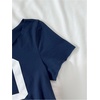 image:imageRoseSeek Girls Graphic Tees Off The Shoulder Tops Short Sleeve Jersey Shirts Y2K Crop TopsRoyal Blue