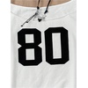 image:imageRoseSeek Girls Graphic Tees Off The Shoulder Tops Short Sleeve Jersey Shirts Y2K Crop TopsWhite