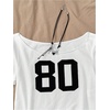 image:imageRoseSeek Girls Graphic Tees Off The Shoulder Tops Short Sleeve Jersey Shirts Y2K Crop TopsWhite