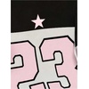image:imageRoseSeek Girls Jersey Shirts Color Block Number Graphic Tees Short Sleeve Crew Neck Sports T ShirtMulticolor