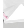 image:imageRoseSeek Girls Jersey Shirts Color Block Number Graphic Tees Short Sleeve Crew Neck Sports T ShirtWhite