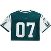 image:imageRoseSeek Girls Jersey Shirts Number Graphic Tees Half Sleeve Hip Hop Y2k Crop Tops Football JerseyMix Green