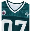 image:imageRoseSeek Girls Jersey Shirts Number Graphic Tees Half Sleeve Hip Hop Y2k Crop Tops Football JerseyMix Green
