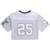image:imageRoseSeek Girls Jersey Shirts Number Graphic Tees Half Sleeve Hip Hop Y2k Crop Tops Football JerseySilver