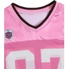 image:imageRoseSeek Girls Jersey Shirts Number Graphic Tees Half Sleeve Hip Hop Y2k Crop Tops Football JerseyWatermelon Pink
