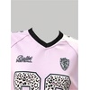 image:imageRoseSeek Girls Jersey Y2K Oversized Graphic Number Print Tops V Neck Short Sleeve T Shirt Hip Pop Tee StreetwearLight Pink