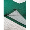 image:imageRoseSeek Girls Leopard Bows Graphic Tees Oversized Football Jersey Mesh Color Block Short Sleeve T ShirtGreen