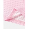 image:imageRoseSeek Girls Leopard Bows Graphic Tees Oversized Football Jersey Mesh Color Block Short Sleeve T ShirtMix Pink