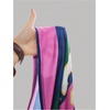 image:imageRoseSeek Girls Leopard Bows Graphic Tees Oversized Football Jersey Mesh Color Block Short Sleeve T ShirtPink Green
