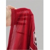 image:imageRoseSeek Girls Leopard Bows Graphic Tees Oversized Football Jersey Mesh Color Block Short Sleeve T ShirtRed