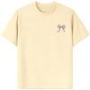 image:imageRoseSeek Girls Letter Animal Graphic Tees Short Sleeve Crewneck T Shirts Oversized Vacation Summer TopsApricot