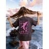 image:imageRoseSeek Girls Letter Animal Graphic Tees Short Sleeve Crewneck T Shirts Oversized Vacation Summer TopsBlack Grey