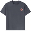 image:imageRoseSeek Girls Letter Animal Graphic Tees Short Sleeve Crewneck T Shirts Oversized Vacation Summer TopsDark Grey and Red