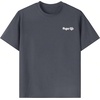 image:imageRoseSeek Girls Letter Animal Graphic Tees Short Sleeve Crewneck T Shirts Oversized Vacation Summer TopsDark Grey and White