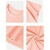 image:imageRoseSeek Girls Letter Animal Graphic Tees Short Sleeve Crewneck T Shirts Oversized Vacation Summer TopsDusty Coral Pink