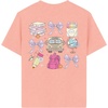 image:imageRoseSeek Girls Letter Animal Graphic Tees Short Sleeve Crewneck T Shirts Oversized Vacation Summer TopsDusty Pink