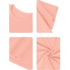 image:imageRoseSeek Girls Letter Animal Graphic Tees Short Sleeve Crewneck T Shirts Oversized Vacation Summer TopsDusty Pink