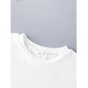 image:imageRoseSeek Girls Letter Bow Graphic Tees Short Sleeve Crewneck Cute Shirts for Teen Girls TrendyWhite Patterned