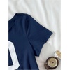image:imageRoseSeek Girls Number Graphic Tees Y2k Short Sleeve Scoop Neck Summer Crop T ShirtsBlue
