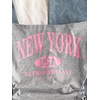 image:imageRoseSeek Girls Off The Shoulder Letter Graphic Tees Short Sleeve Ruched Bowknot T Shirts Cute Crop TopsLight Grey