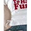 image:imageRoseSeek Girls Off The Shoulder Letter Graphic Tees Short Sleeve Ruched Bowknot T Shirts Cute Crop TopsWhite Letter