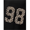 image:imageRoseSeek Girls Off The Shoulder Tops Number Graphic Jersey Shirts Short Sleeve Oversized T Shirts Y2k TopsBlack Leopard