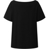 image:imageRoseSeek Girls Off The Shoulder Tops Number Graphic Jersey Shirts Short Sleeve Oversized T Shirts Y2k TopsCheetah Black