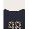 image:imageRoseSeek Girls Off The Shoulder Tops Number Graphic Jersey Shirts Short Sleeve Oversized T Shirts Y2k TopsDeep Number Blue