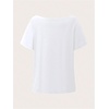 image:imageRoseSeek Girls Off The Shoulder Tops Number Graphic Jersey Shirts Short Sleeve Oversized T Shirts Y2k TopsNumber White
