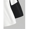 image:imageRoseSeek Girls Off The Shoulder Tops Short Sleeve Cute Summer T Shirts for Teens Girls Y2k Tops TrendyBlack and White