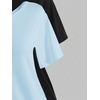 image:imageRoseSeek Girls Off The Shoulder Tops Short Sleeve Cute Summer T Shirts for Teens Girls Y2k Tops TrendyBlue and Black