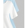 image:imageRoseSeek Girls Off The Shoulder Tops Short Sleeve Cute Summer T Shirts for Teens Girls Y2k Tops TrendyBlue and White