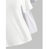 image:imageRoseSeek Girls Off The Shoulder Tops Short Sleeve Cute Summer T Shirts for Teens Girls Y2k Tops TrendyGrey White