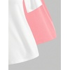 image:imageRoseSeek Girls Off The Shoulder Tops Short Sleeve Cute Summer T Shirts for Teens Girls Y2k Tops TrendyPink and White