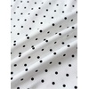 image:imageRoseSeek Girls Polka Dots Off The Shoulder T Shirts Cute Crop Tops Summer TopsBlack and White