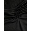 image:imageRoseSeek Girls Ruched Cap Sleeve Tops Sweetheart Neck Slim Fit Cropped T Shirts Cute Summer ClothesBlack