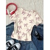 image:imageRoseSeek Girls Shirts 3 Packs Graphic Tees Vacation Hibiscus Top Crewneck Short Sleeve Cute Tops Summer Slim Fit T ShirtBowknot Multicolor