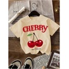 image:imageRoseSeek Girls Shirts 3 Packs Star Butterfly Graphic Tees Crew Neck Short Sleeve T Shirt Casual TopsFruits Multicolor