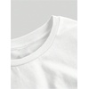 image:imageRoseSeek Girls Short Sleeve Ruched Tee Tops Basic Crew Neck Slim Fit T Shirts with Hair TiesWhite