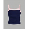 image:imageRoseSeek Girls Sleeveless Jersey Shirts Number Graphic Camisole Tops Workout Sports Y2K TopBlue