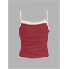image:imageRoseSeek Girls Sleeveless Jersey Shirts Number Graphic Camisole Tops Workout Sports Y2K TopBurgundy