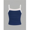 image:imageRoseSeek Girls Sleeveless Jersey Shirts Number Graphic Camisole Tops Workout Sports Y2K TopNumber Blue