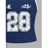 image:imageRoseSeek Girls Sleeveless Jersey Shirts Number Graphic Camisole Tops Workout Sports Y2K TopNumber Blue