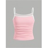 image:imageRoseSeek Girls Sleeveless Jersey Shirts Number Graphic Camisole Tops Workout Sports Y2K TopNumber Pink