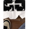 image:imageRoseSeek Girls Y2K Letter Bow Graphic Tee Shirt Crewneck Short Sleeve Cute Going Out TopsBlack and White